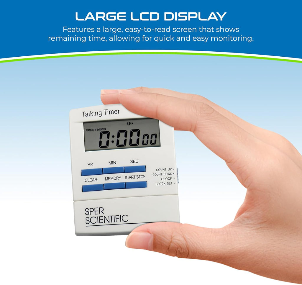 Sper Scientific Talking Lab Countdown Timer