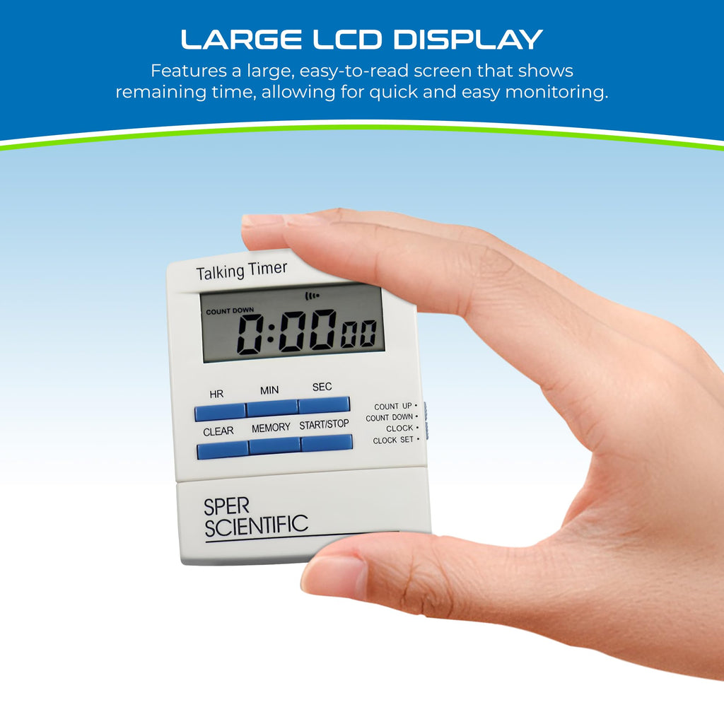 Sper Scientific Talking Lab Countdown Timer