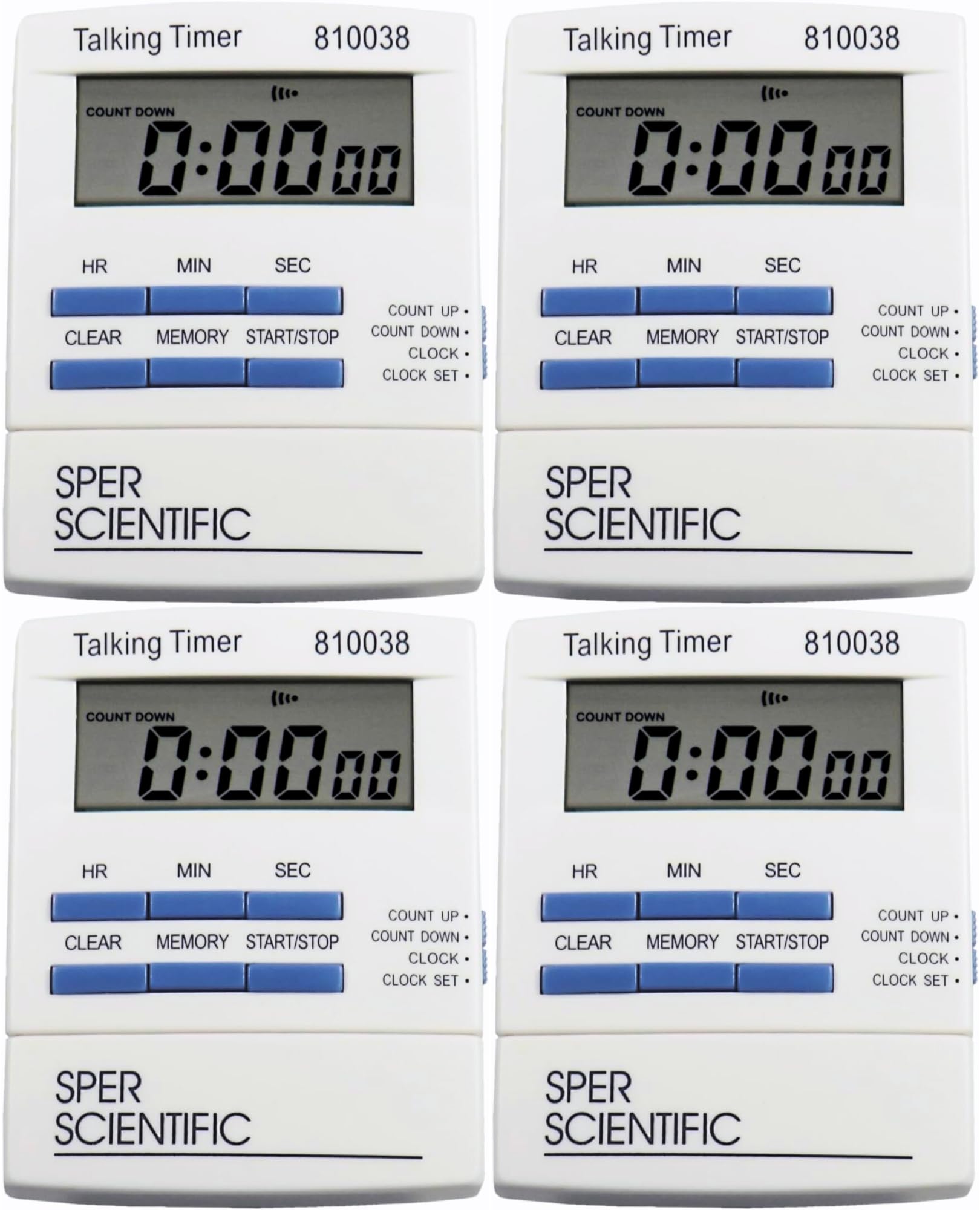 Sper Scientific Talking Lab Countdown Timer