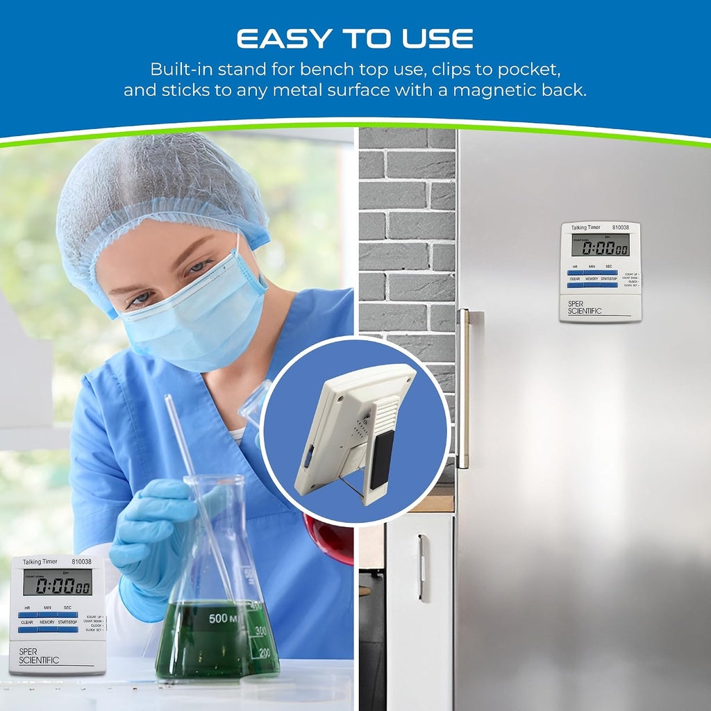 Sper Scientific Talking Lab Countdown Timer